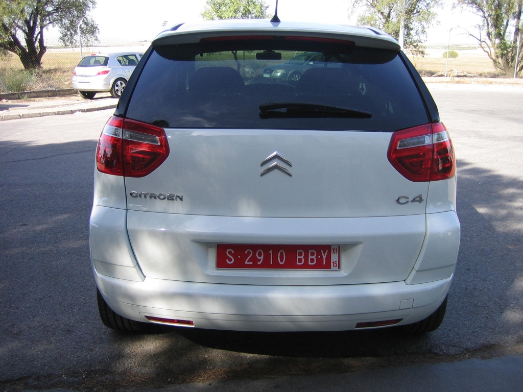 VISTA TRASERA CITROEN  C-4 PICASSO 2.0HDI 136CV