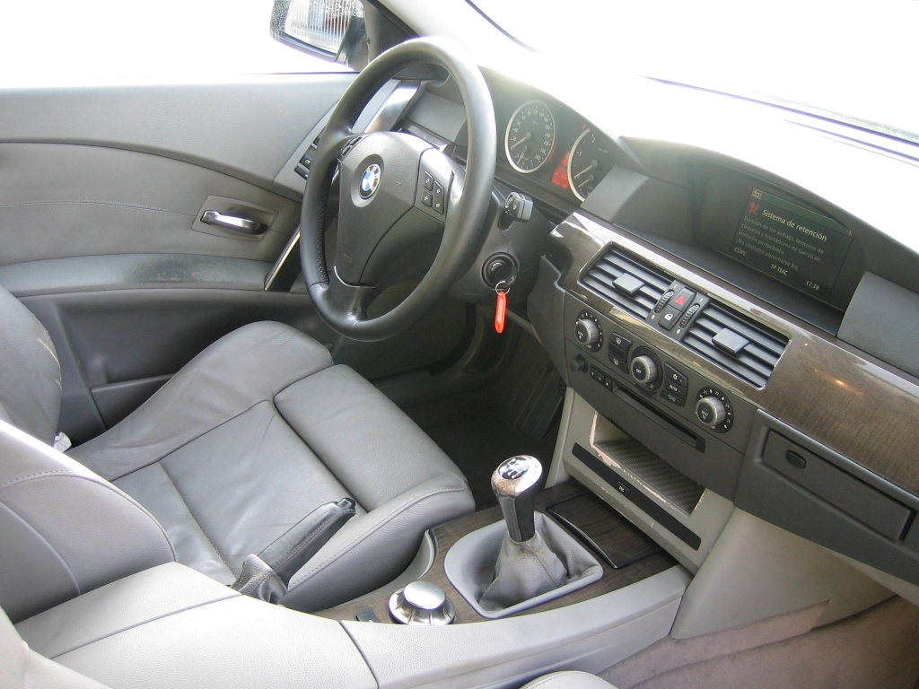 VISTA INTERIOR IZQUIERDO BMW 530 D 3.0 217CV
