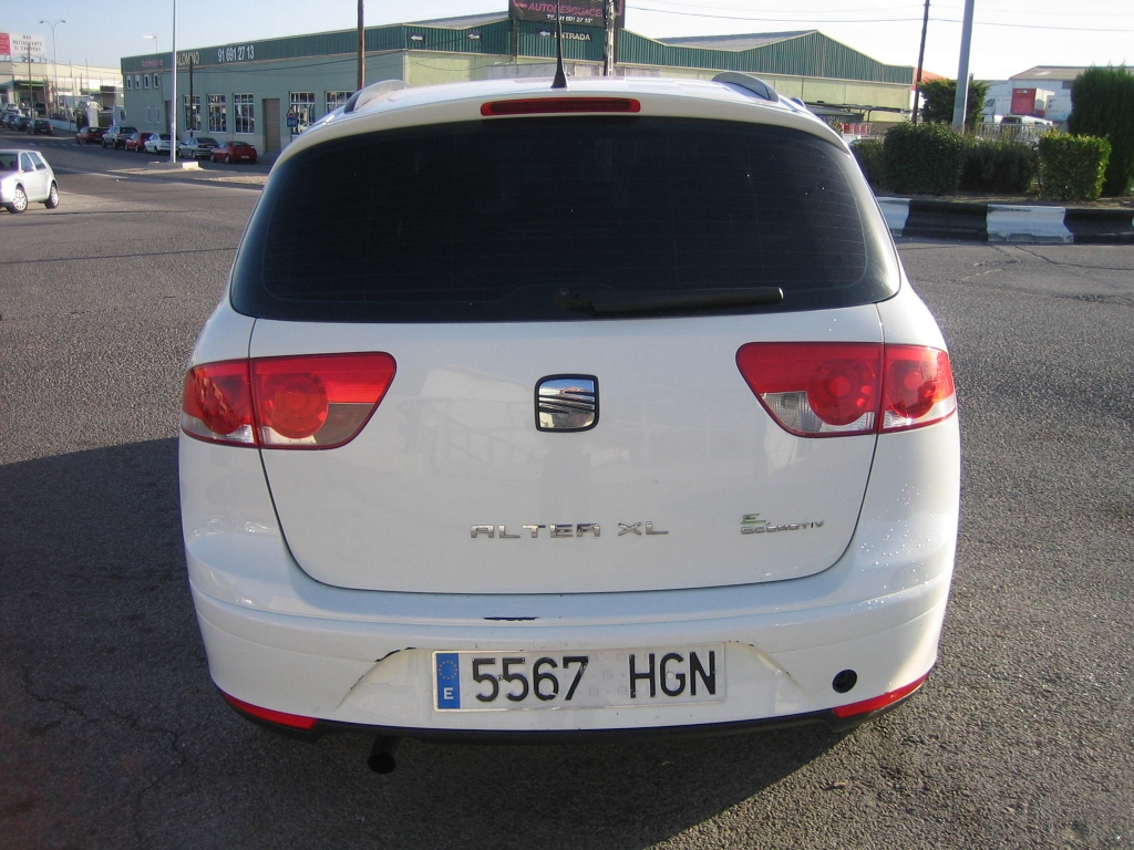 VISTA TRASERA SEAT ALTEA XL 1.6 TDI 105CV ECOMOTIVE REFERENCE