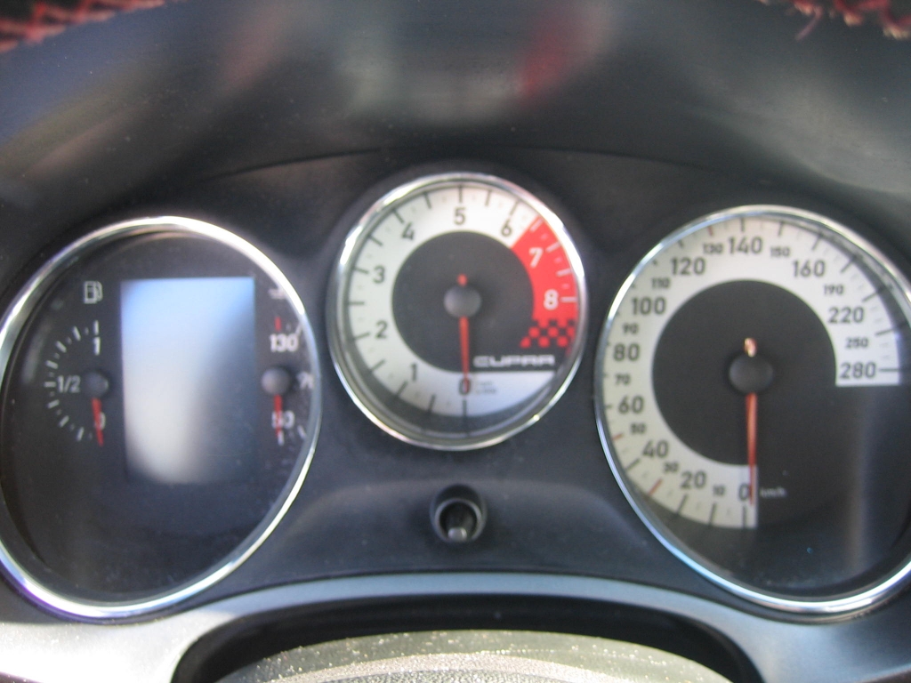 VISTA CUADRO SEAT LEON CUPRA 2.0 I 240CV