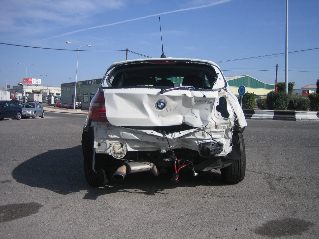 VISTA TRASERA BMW 120D 2.0 177CV