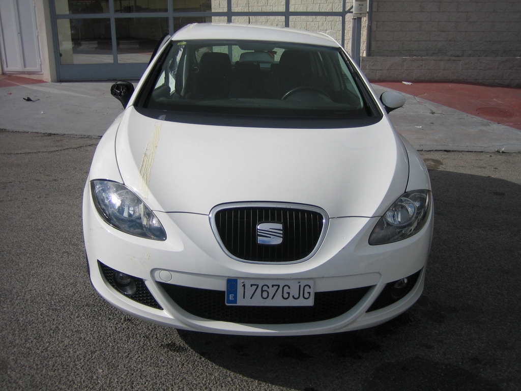 VISTA DELANTERA SEAT LEON 1.9 TDI 105CV ECOMOTIVE