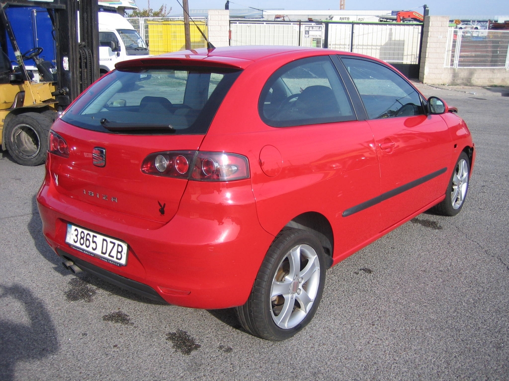 VISTA TRASERA DERECHA SEAT IBIZA 1.9 TDI 100CV