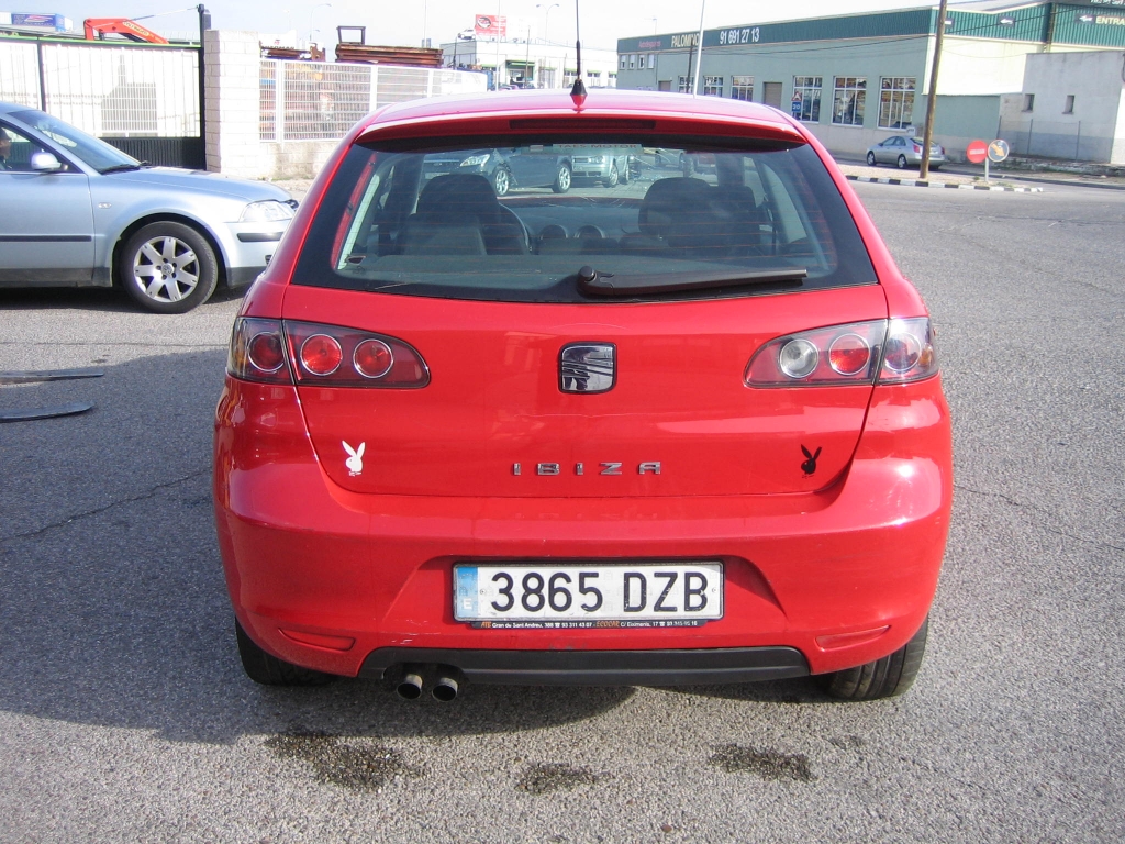 VISTA TRASERA SEAT IBIZA 1.9 TDI 100CV