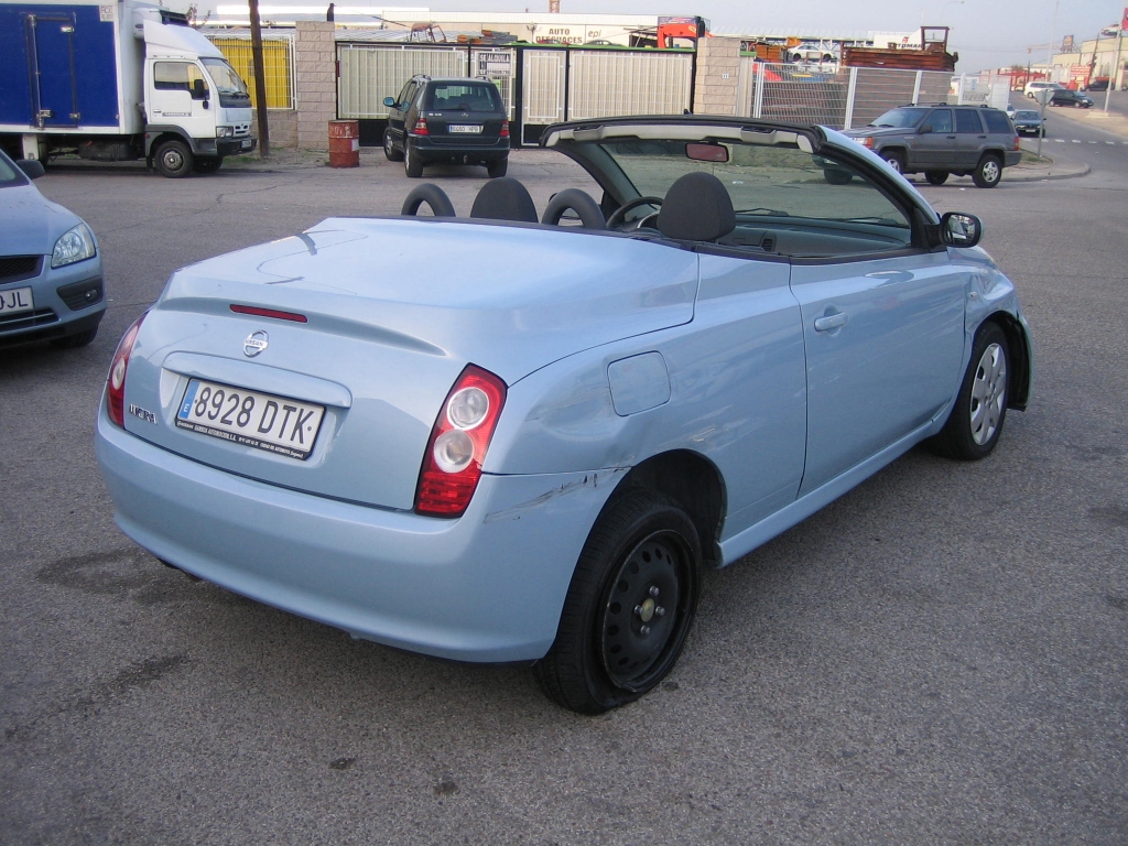 VISTA TRASERA DERECHA NISSAN MICRA 1.4 I C C 88CV