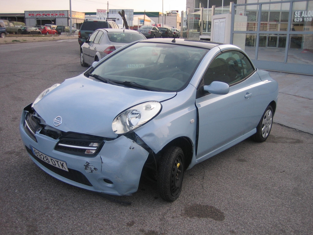 VISTA DELANTERA IZQUIERDA CAPOTADO NISSAN MICRA 1.4 I C C 88CV