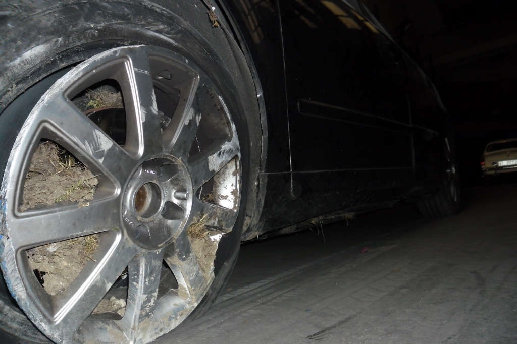 VISTA MECANICA DE RUEDA AFECTADA AUDI A-4 FAMILIAR 2.0 130CV S-LINE GASOLINA