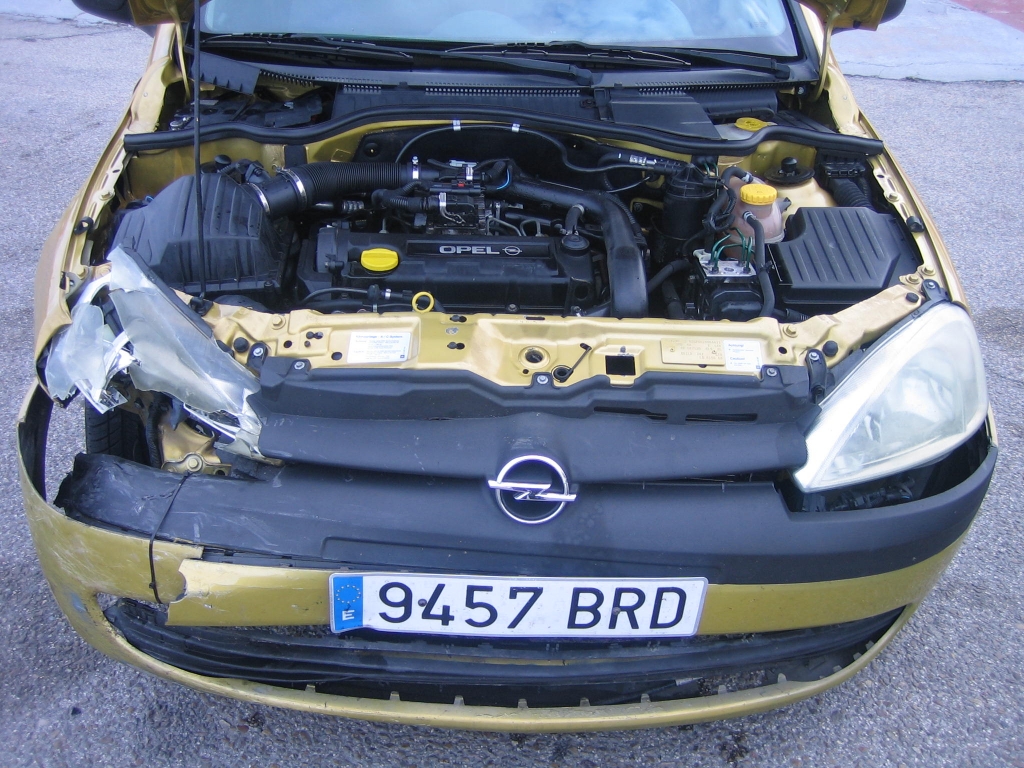 VISTA MOTOR OPEL CORSA C 1.7 DIESEL 65CV