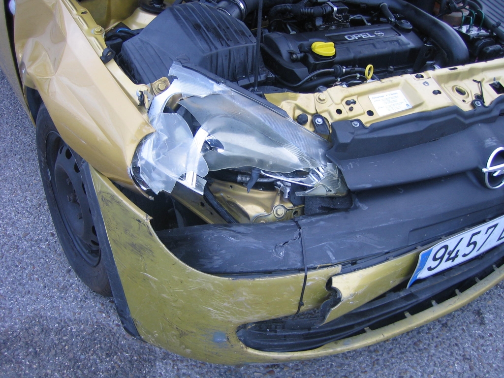 VISTA GOLPE CAPO ABIERTO OPEL CORSA C 1.7 DIESEL 65CV