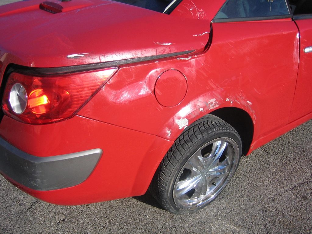 VISTA ROCE TRASERO DERECHO RENAULT MEGANE COUPE CABRIO 1.6 I 113CV