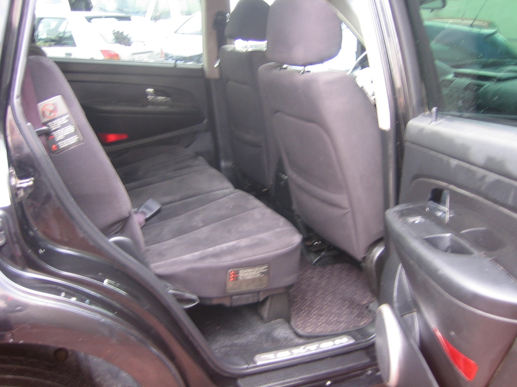 VISTA INTERIOR TRASERO 2 SSANGYONG REXTON RX 270 XVT 2.7 186CV