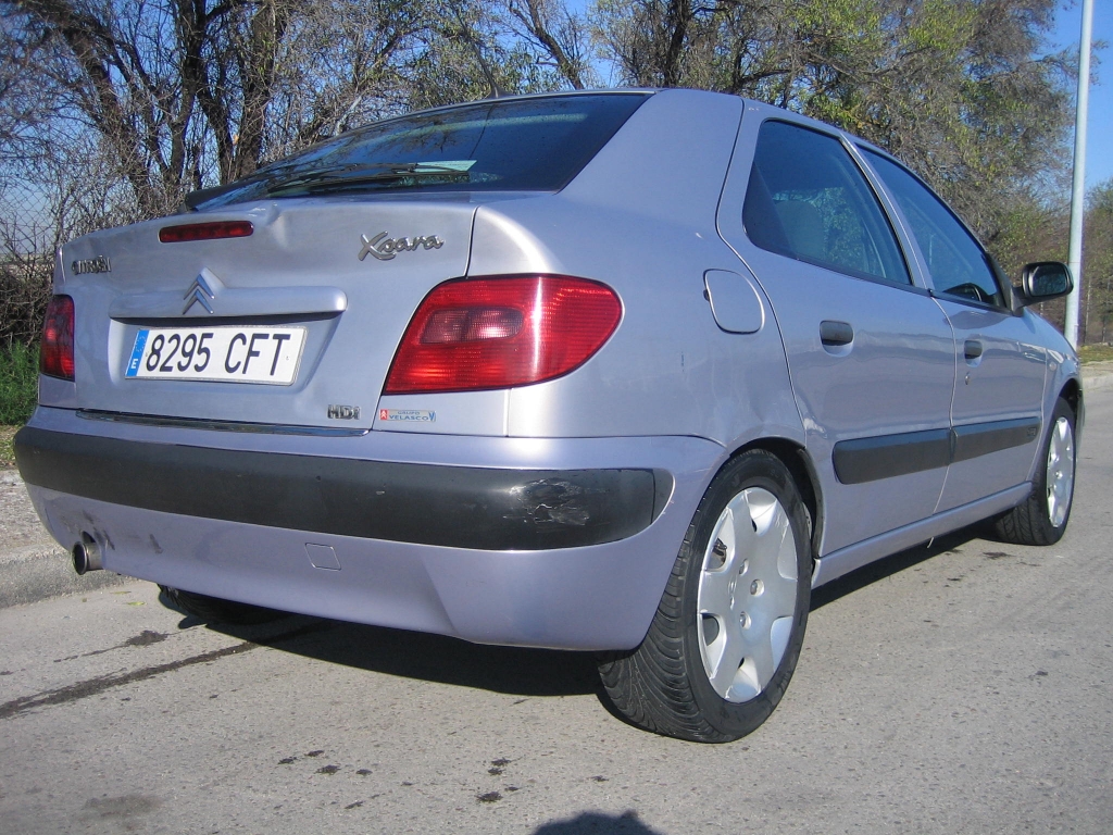 VISTA TRASERA DERECHA CITROEN XSARA 1.4 HDI 68CV
