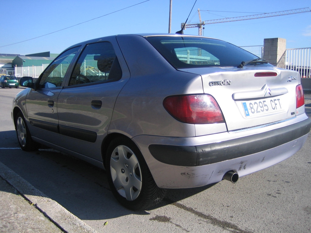 VISTA TRASERA IZQUIERDA CITROEN XSARA 1.4 HDI 68CV