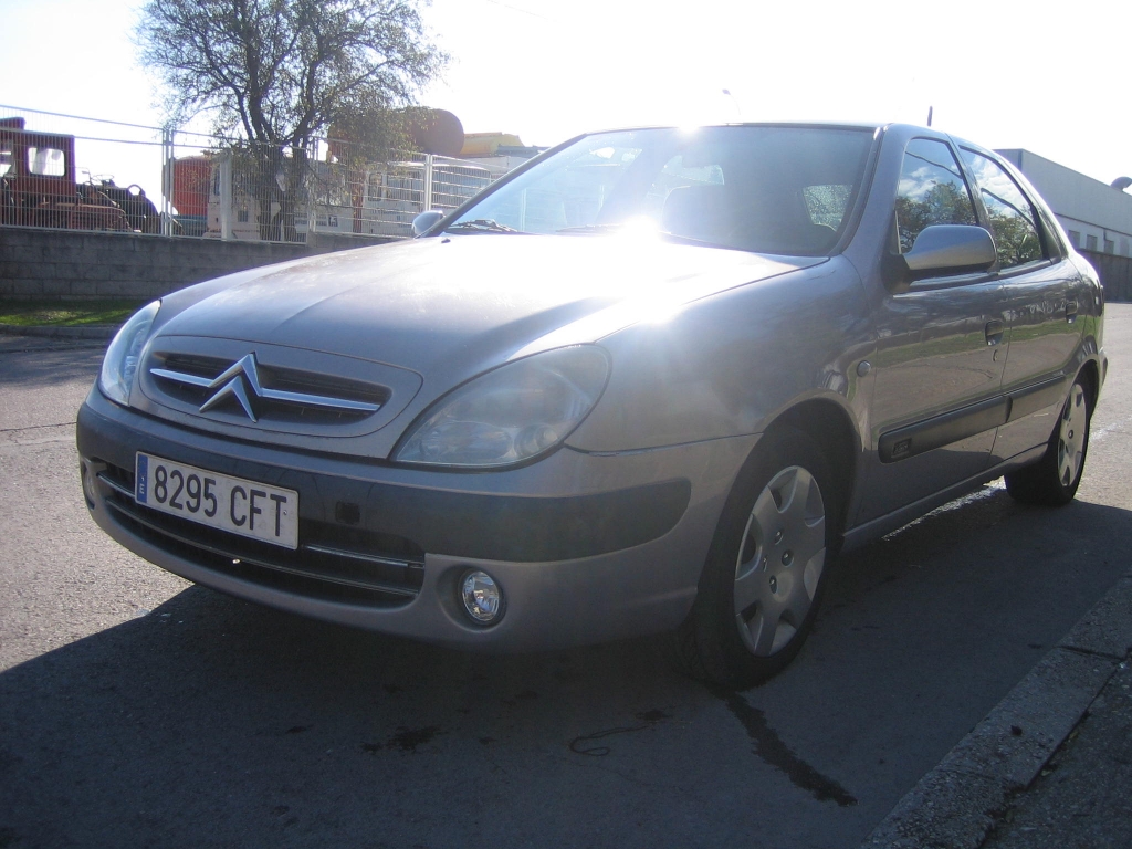VISTA DELANTERA IZQUIERDA CITROEN XSARA 1.4 HDI 68CV