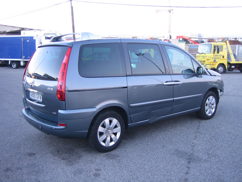VISTA TRASERA DERECHA CITROEN C-8 2.0 HDI 136CV 8 PLAZA