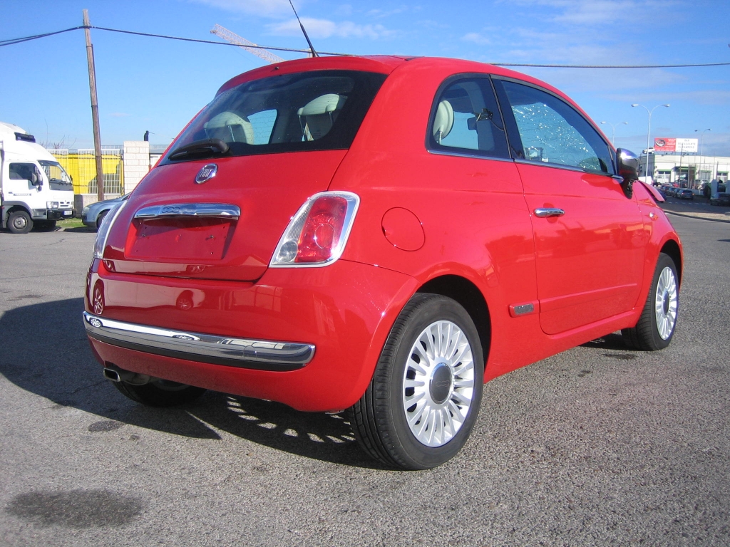 VISTA TRASERA DERECHAFIAT 500 1.2 I 70CV 