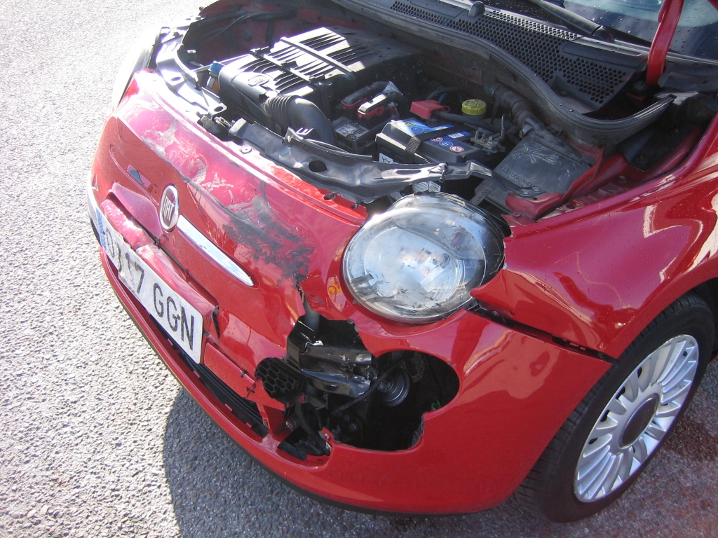 VISTA GOLPE  FIAT 500 1.2 I 70CV