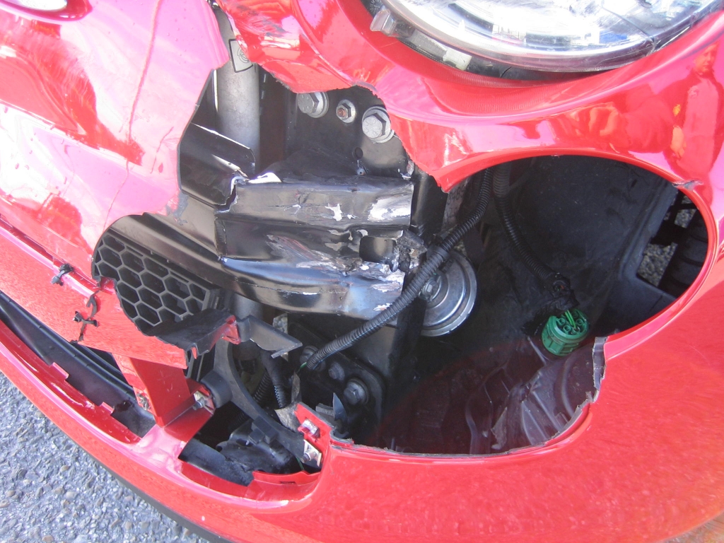 VISTA GOLPE 2 FIAT 500 1.2 I 70CV