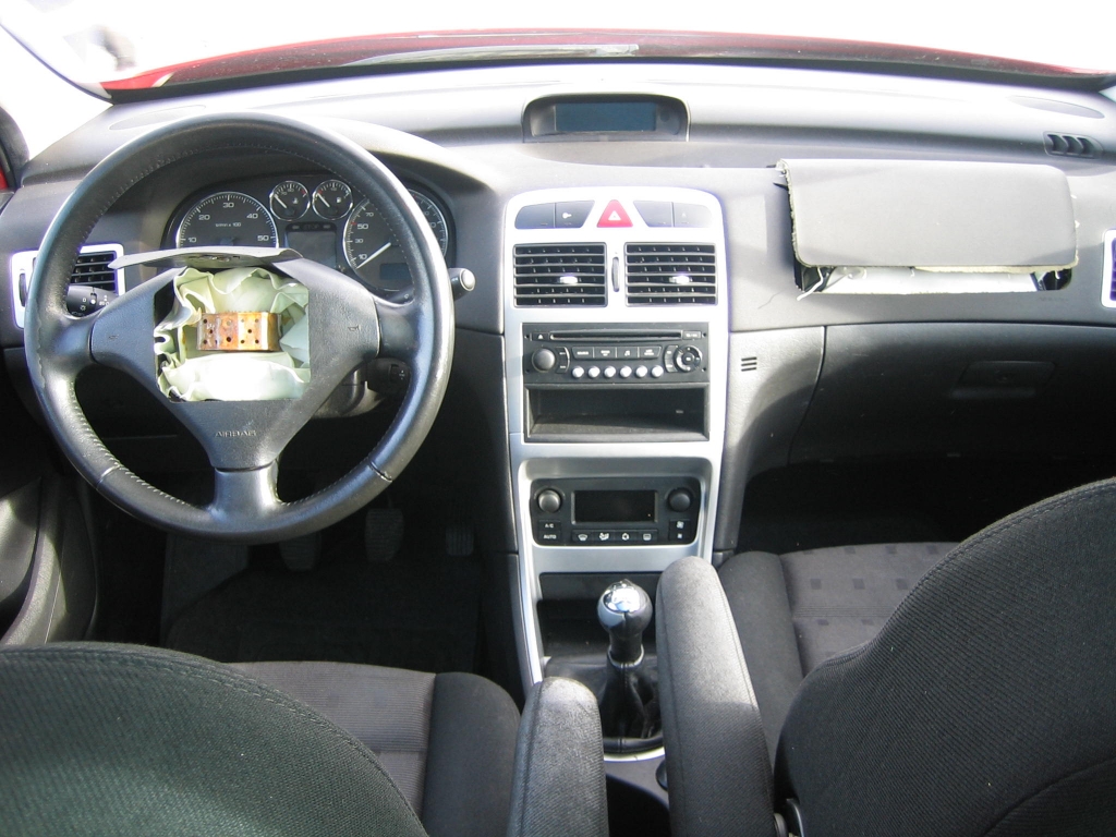 VISTA SALPICADERO PEUGEOT 307 SW PACK 1.6 HDI 90CV 7 PLAZAS,