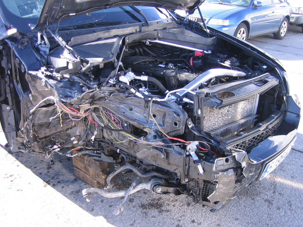 VISTA MOTOR LADO GOLPE  BMW X-6 X-DRIVE 3.0 D 245CV AUTOMATICO