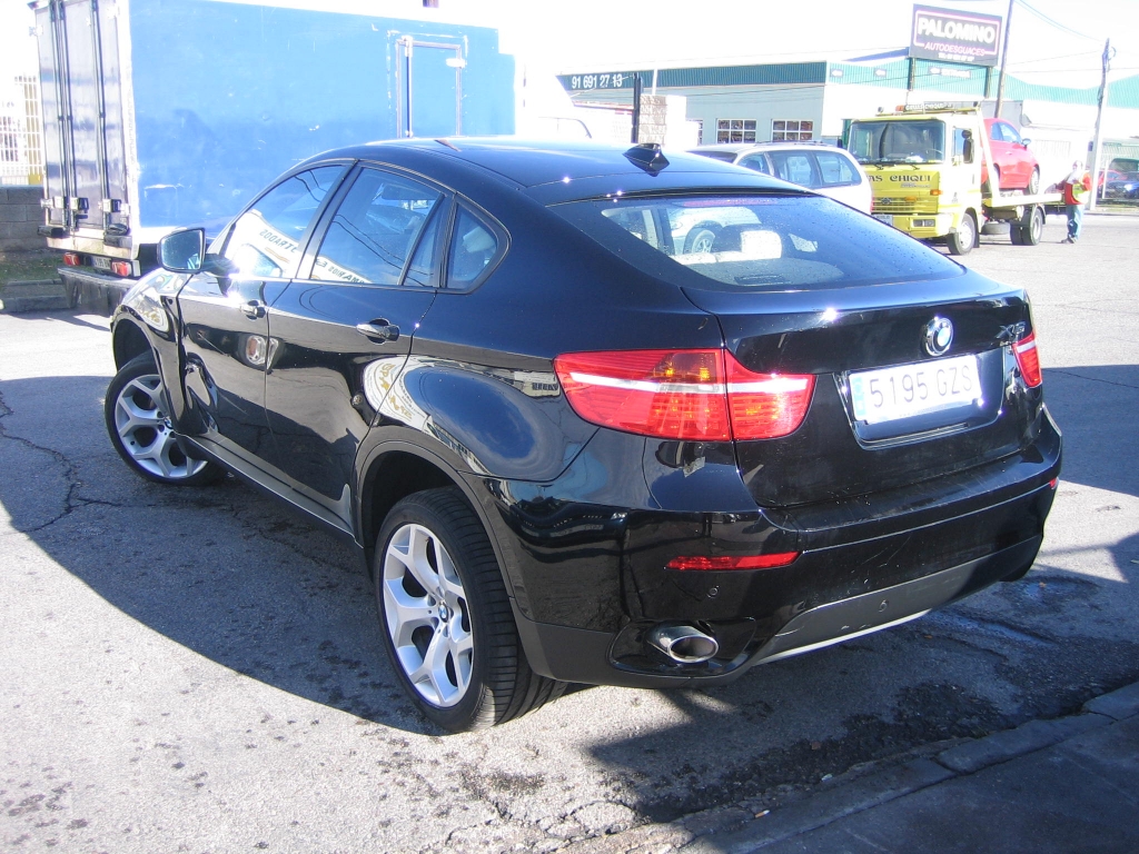 VISTA TRASERA IZQUIERDA BMW X-6 X-DRIVE 3.0 D 245CV AUTOMATICO