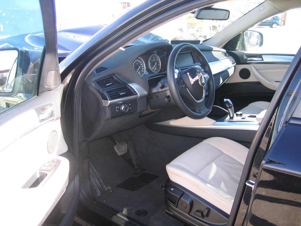 VISTA INTERIOR IZQUIERDO BMW X-6 X-DRIVE 3.0 D 245CV AUTOMATICO