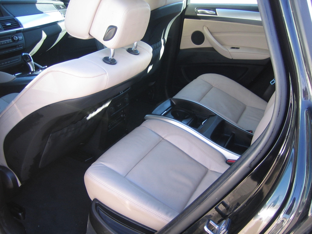 VISTA INTERIOR TRASERO 2 BMW X-6 X-DRIVE 3.0 D 245CV AUTOMATICO