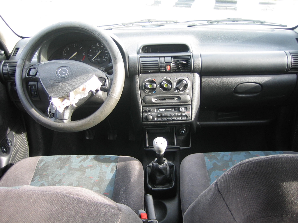 VISTA SALPICADERO OPEL CORSA 1.7 D 60CV