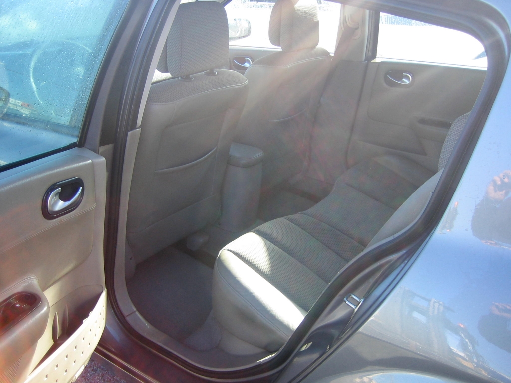 VISTA INTERIOR TRASERO RENAULT MEGANE 1.9 DCI 120CV