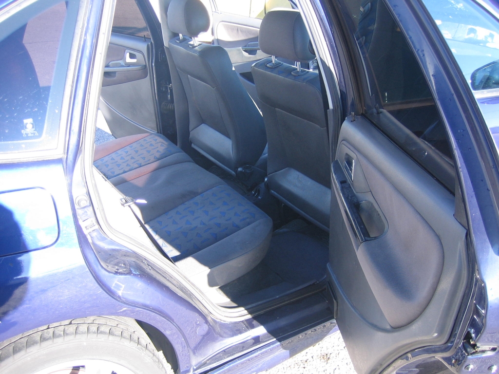 VISTA INTERIOR TRASERO SEAT CORDOBA 1.9 TDI 90CV