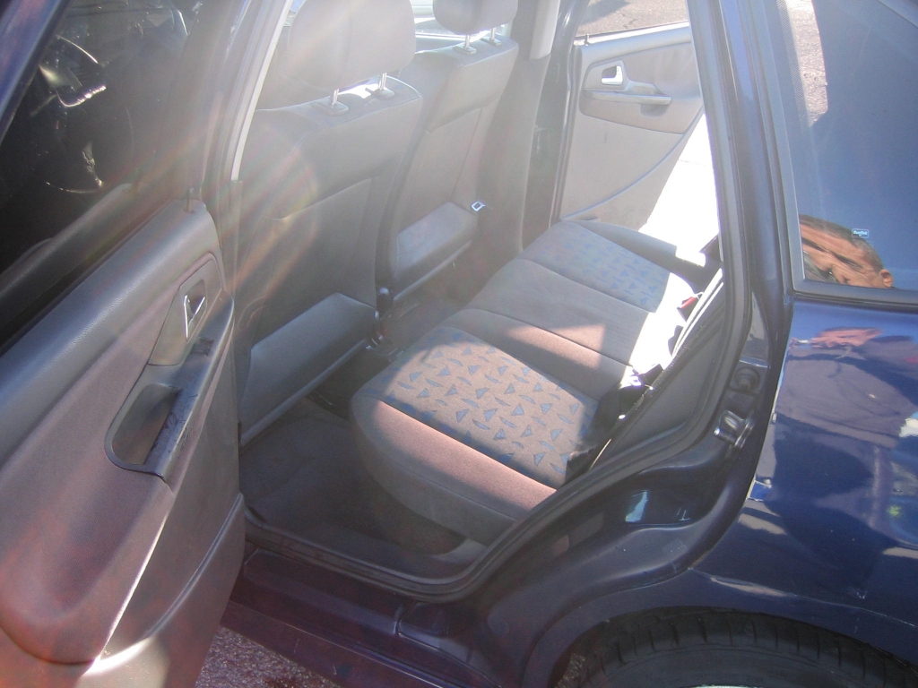 VISTA INTERIOR TRASERO 2 SEAT CORDOBA 1.9 TDI 90CV