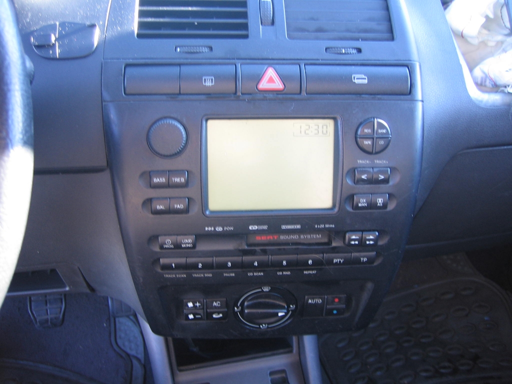 VISTA PANTALLA AUDIO SEAT CORDOBA 1.9 TDI 90CV