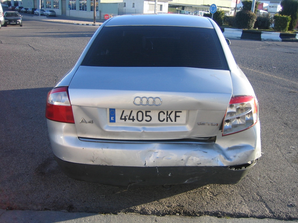 VISTA TRASERA AUDI A-4 1.9 TDI 130CV