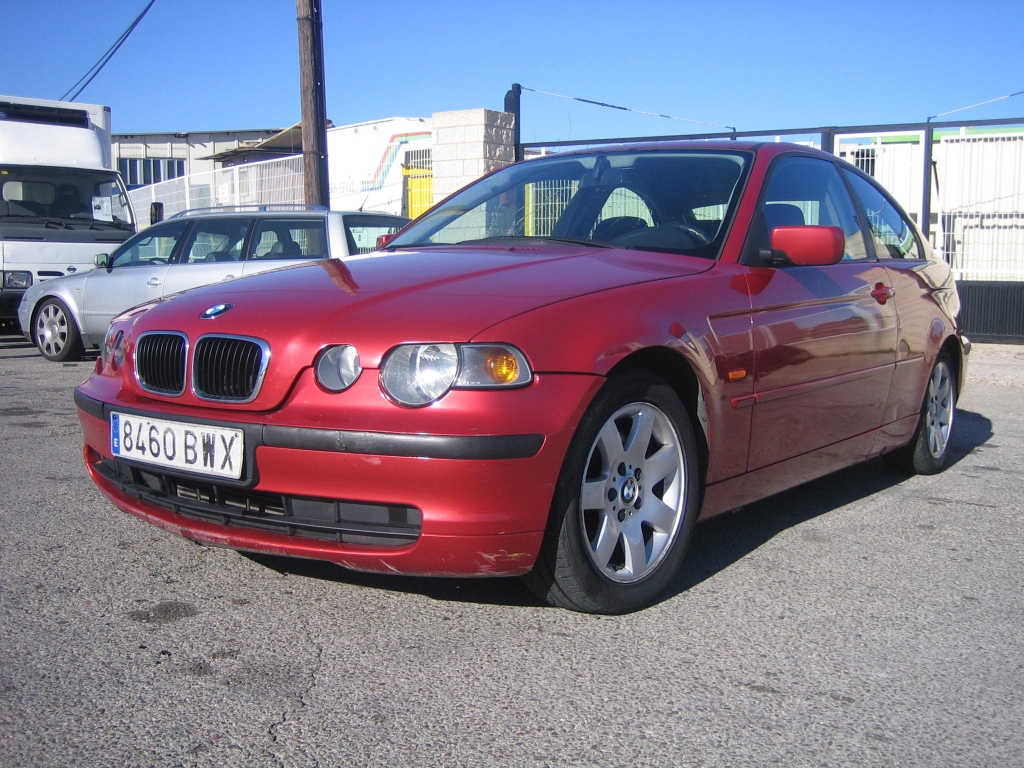 VISTA DELANTERA IZQUIERDA BMW 320 TD COMPAQ 2.0 150CV