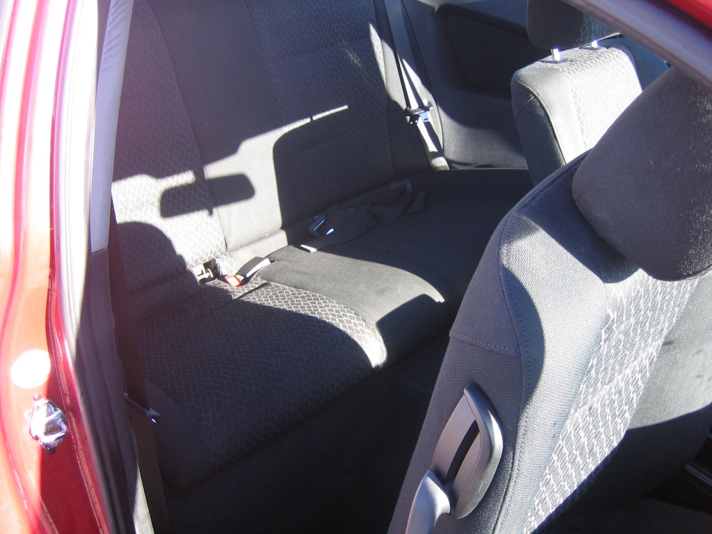 VISTA INTERIOR TRASEROBMW 320 TD COMPAQ 2.0 150CV 