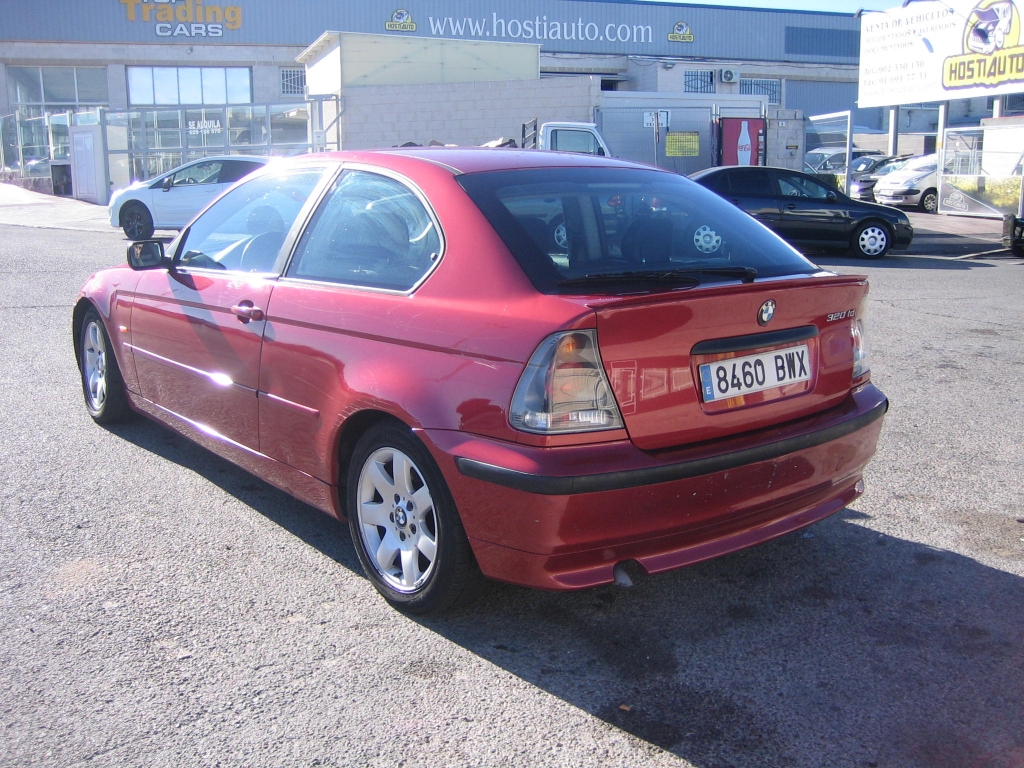VISTA TRASERA IZQUIERDA BMW 320 TD COMPAQ 2.0 150CV