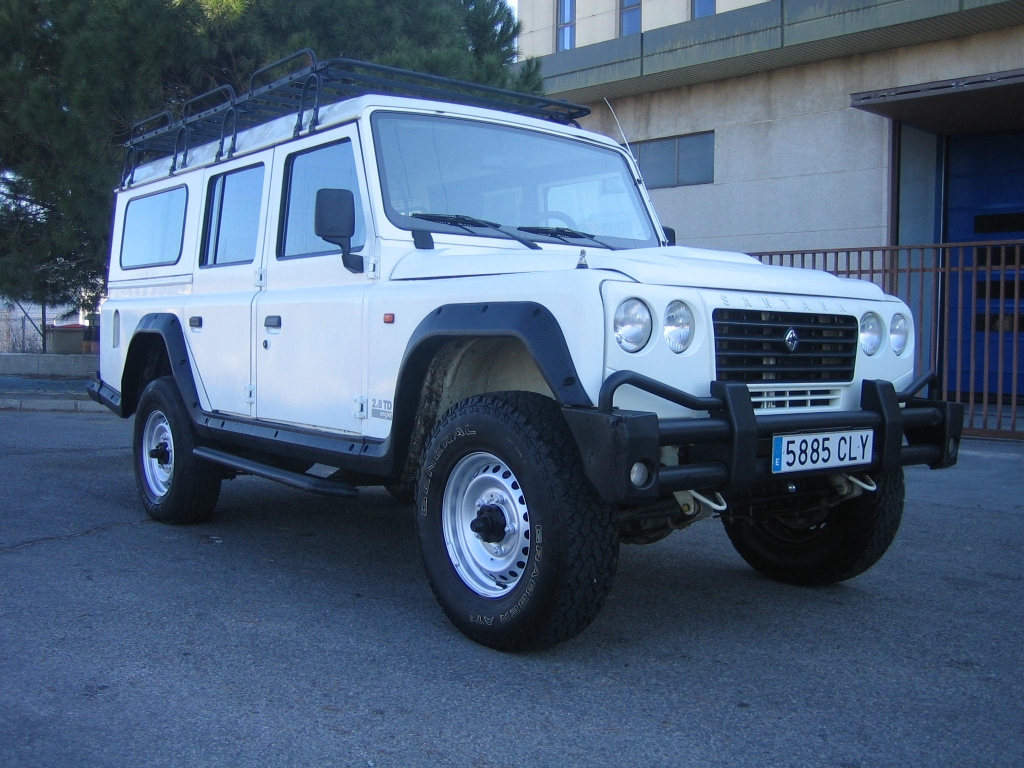 VISTA DELANTERA DERECHA SANTANA ANIBAL 2.8 TD UNIJET 125CV 4X4