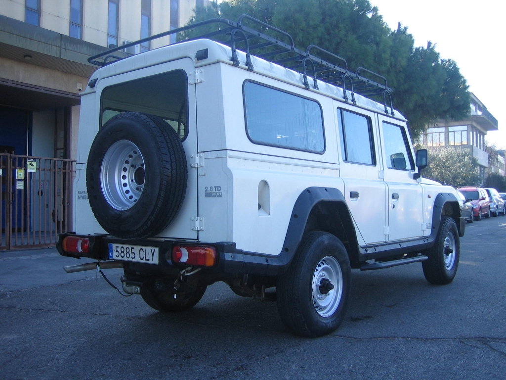 VISTA TRASERA DERECHA SANTANA ANIBAL 2.8 TD UNIJET 125CV 4X4