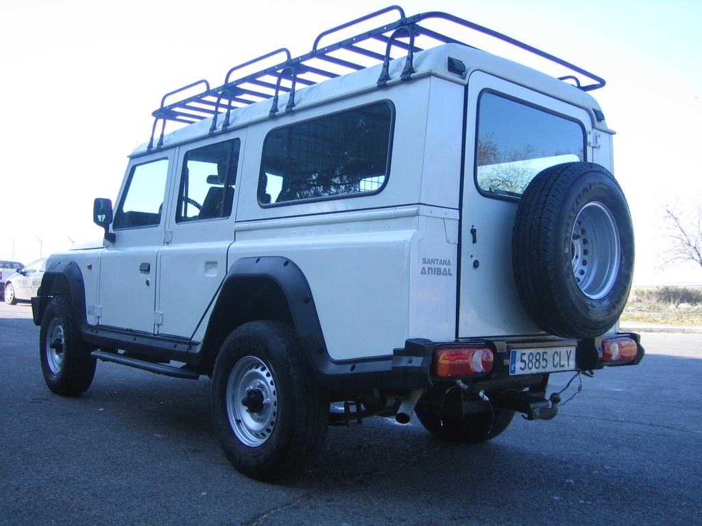 VISTA TRASERA IZQUIERDA SANTANA ANIBAL 2.8 TD UNIJET 125CV 4X4