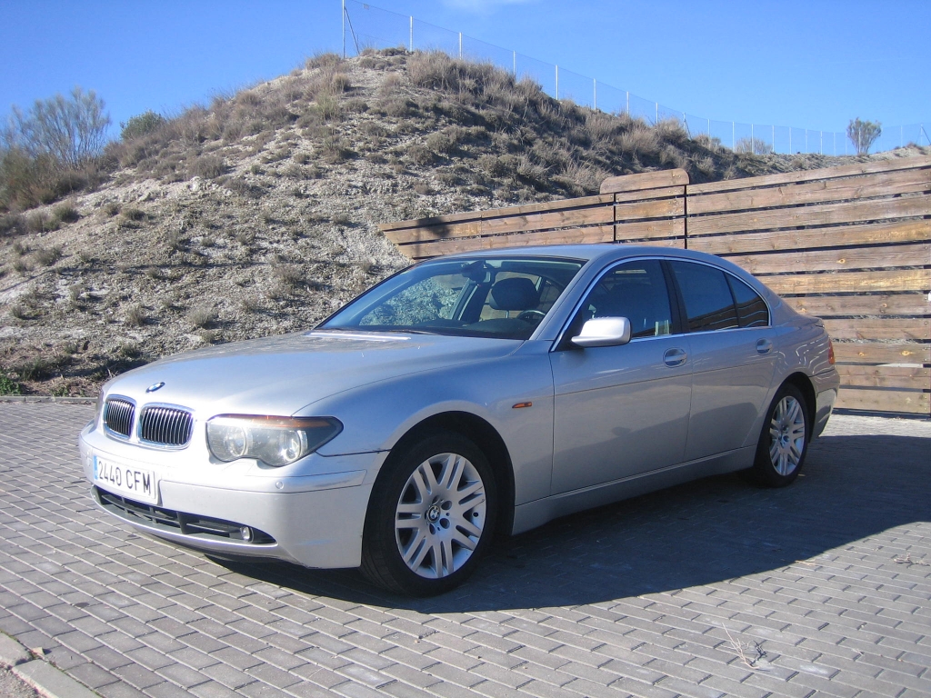 VISTA DELANTERA IZQUIERDA BMW 730 D 3.0 217CV AUTOMATICO