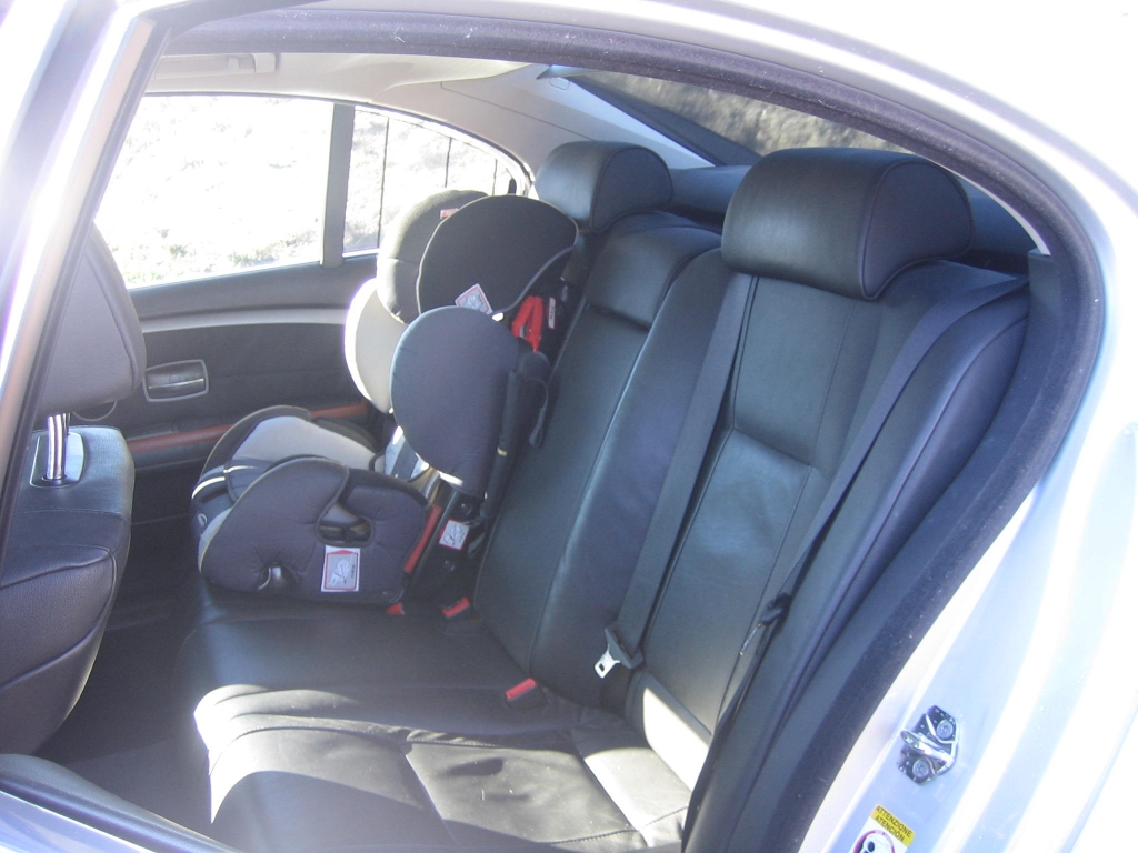 VISTA INTERIOR TRASERO BMW 730 D 3.0 217CV AUTOMATICO