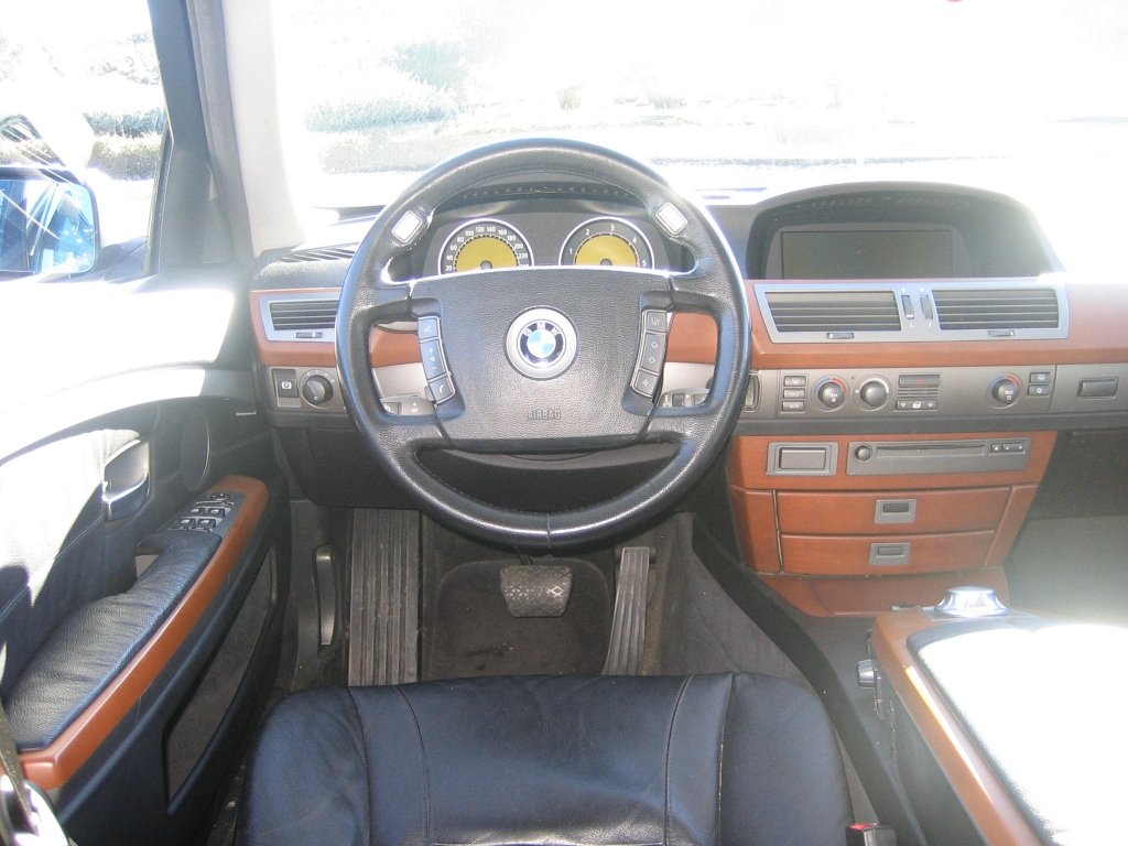 VISTA SALPICADERO BMW 730 D 3.0 217CV AUTOMATICO