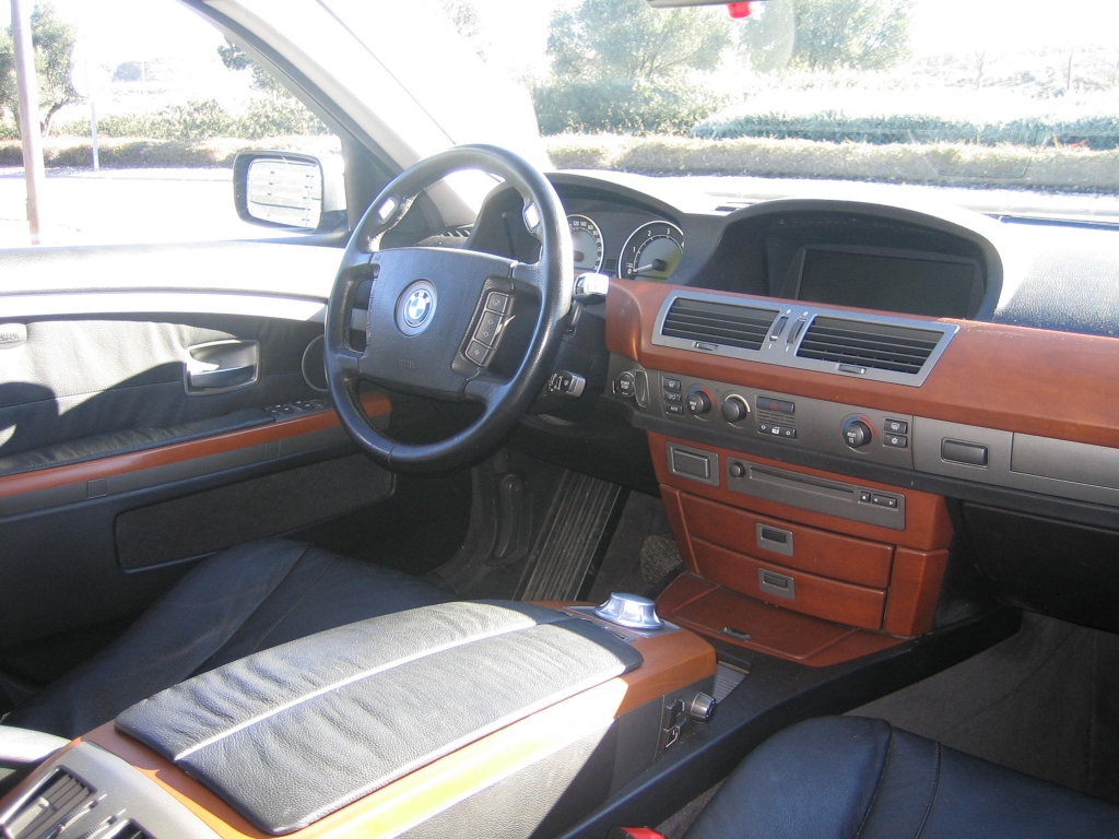 VISTA INTERIOR IZQUIERDO BMW 730 D 3.0 217CV AUTOMATICO
