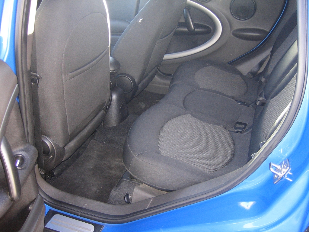 VISTA INTERIOR TRASERO MINI ONE D COUNTRYMAN 1.6 90CV