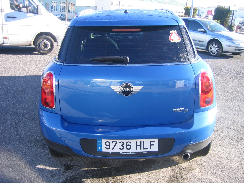 VISTA TRASERA MINI ONE D COUNTRYMAN 1.6 90CV