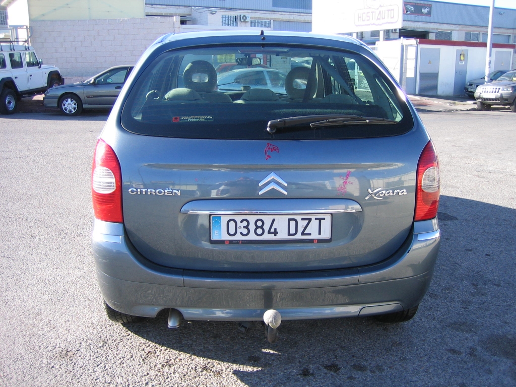 VISTA TRASERA CITROEN XSARA PICASSO 1.6 HDI 109CV