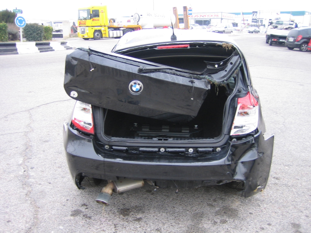 VISTA TRASERA BMW 118D 2.0 143CV PACK M