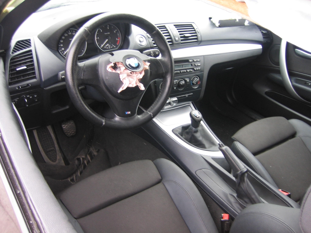 VISTA INTERIOR IZQUIERDO BMW 118D 2.0 143CV PACK M