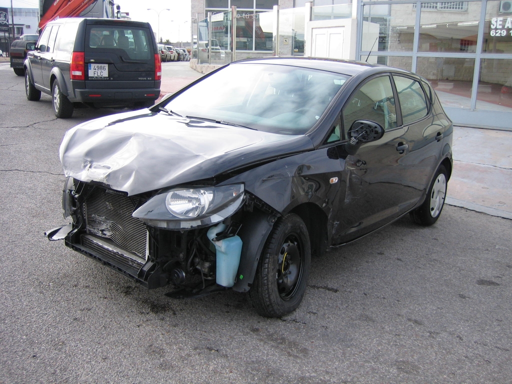 VISTA DELANTERA IZQUIERDA SEAT IBIZA 1.2 TDI 75CV