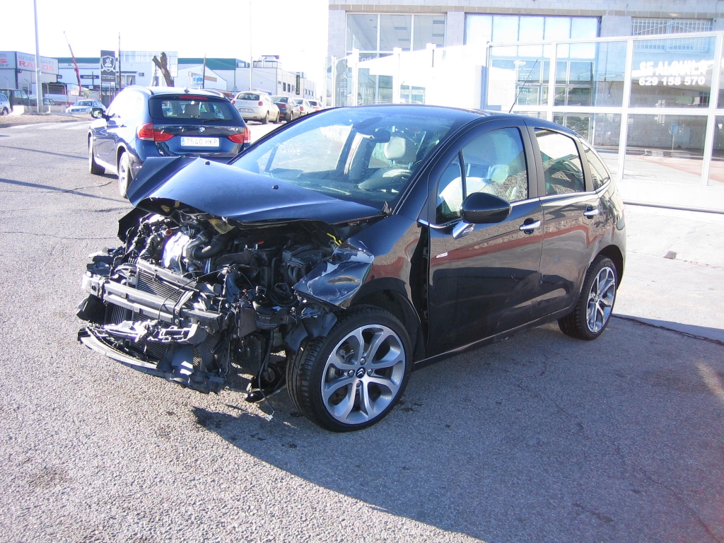 VISTA DELANTERA IZQUIERDA CITROEN C-3 1.6 HDI 90CV